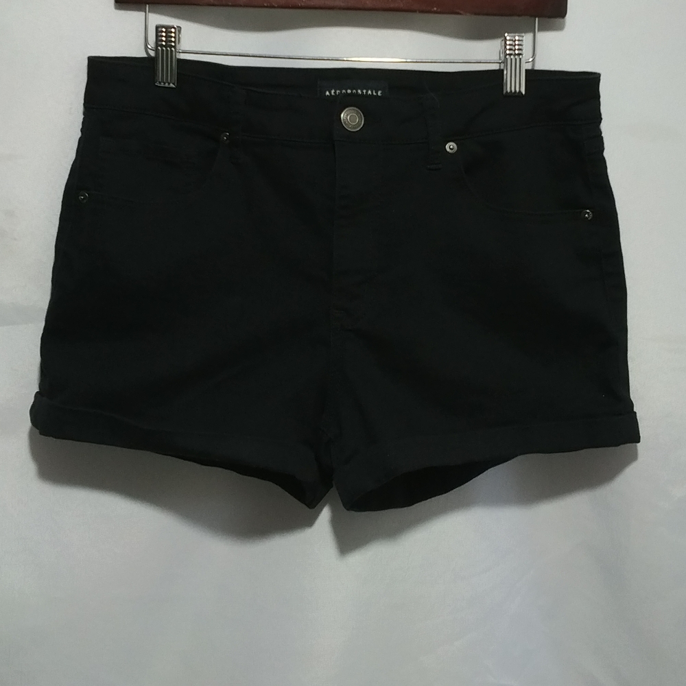 Aeropostale High Waisted Midi Shorts Size 12
